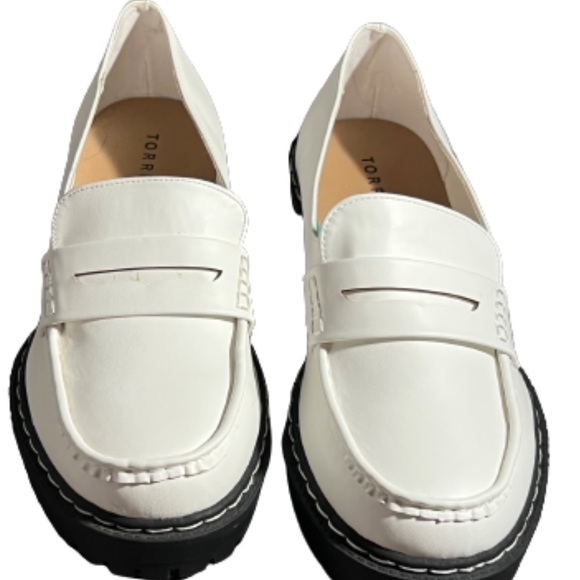 torrid Shoes - Torrid White Loafers